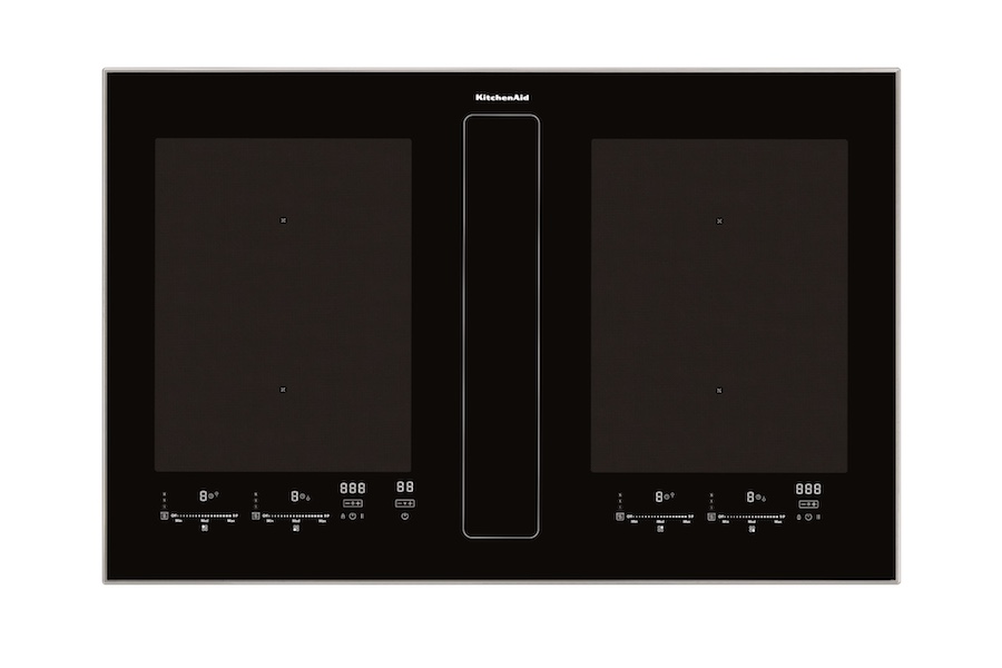 KitchenAid Nuovo piano con cappa integrata