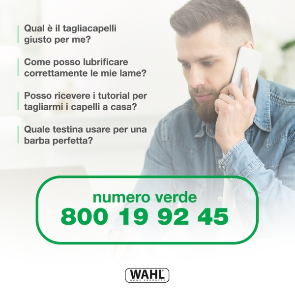 Tagliarsi i capelli a casa? Ti aiuta Wahl