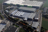 L'impianto produttivo di Vileda a Roncello (MB)