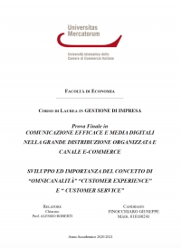 La tesi di laurea che parla del nostro Mystery Shopper