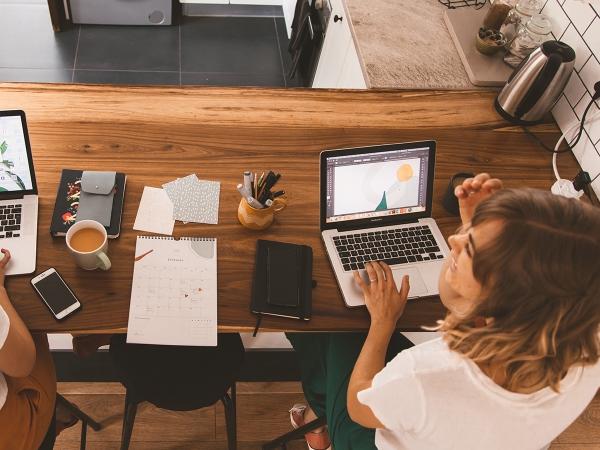 La cucina protagonista dello smart working