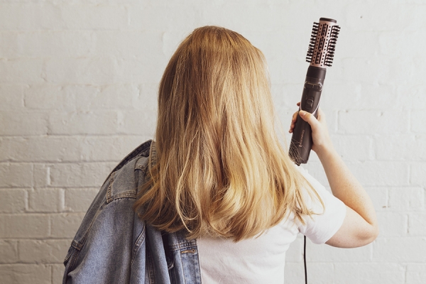 Spazzola rotante ad aria calda Curl &amp; Straight Confidence di Remington