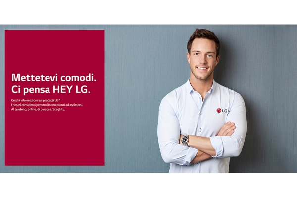 Il personal shopper &ldquo;Hey LG&rdquo; guida negli acquisti del Black Friday