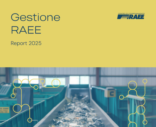 RAEE, +9% dei volumi trattati nel 2025