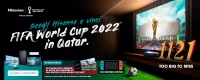 Hisense fa "vincere" Qatar 2022