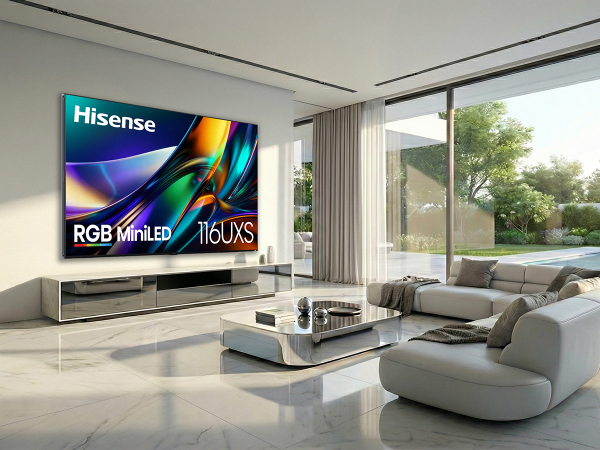 TV RGB MiniLED 116UXS by Hisense