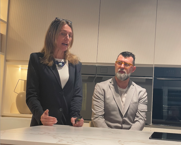 Michela Lucchesini con Massimo Pedrazzini