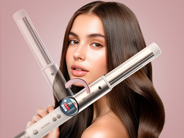Spazzola modellante AirGlam 14in1 Flex Champagne by Cecotec