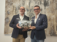 Da sinistra: Mauro Bisci, presidente di Viceversa, e Danilo Falappa, fondatore di Innoliving