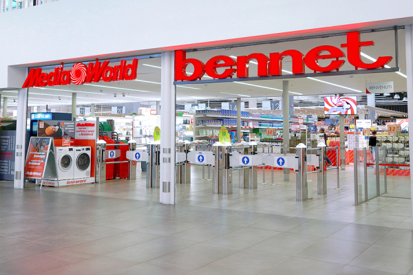 Mediaworld e Bennet: cinque "shop-in-shop" entro fine anno