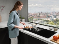 AEG, piano cottura con cappa integrata