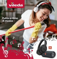 Vileda &egrave; a "ritmo di musica"
