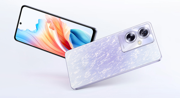 OPPO A79 5G nella versione Dazzling Purple