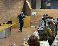 Salvatore Verde durante il suo intervento