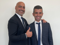 Ivan Sannino, a sinistra, e Francesco Pavolucci