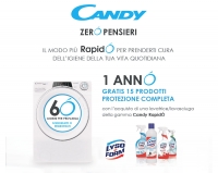 Candy ha "Zero pensieri" mentre Haier va in tv