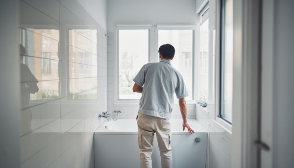 La lavatrice non ci sta? Cambia il bagno!
