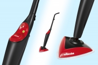 La scopa a vapore pulisce ogni tipo di pavimento