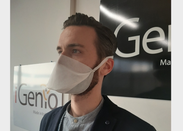 Mascherina prodotta da Ametera