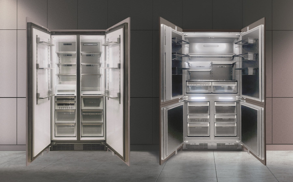 GRF, la prima linea Quattro Porte e Side-by-Side da incasso