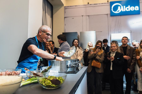 Midea, lo chef Max Mariola resta brand ambassador