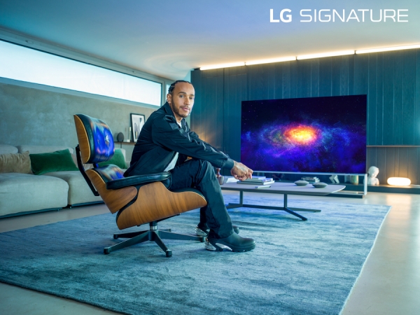 Lewis Hamilton &egrave; il Brand Ambassador di LG SIGNATURE