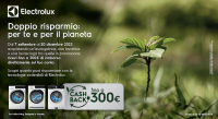 Electrolux: una promozione verde che fa bene al portafoglio