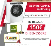 Hoover lancia la promozione "Washing, Caring, Wellbeing"
