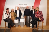 i partecipanti alla conferenza stampa online organizzata da Haier Europe presso la nuova sede di Vimercate (MB)
