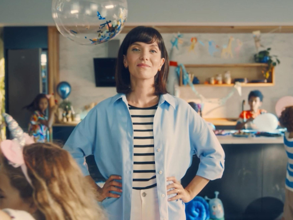 Un frame della nuova campagna TV
