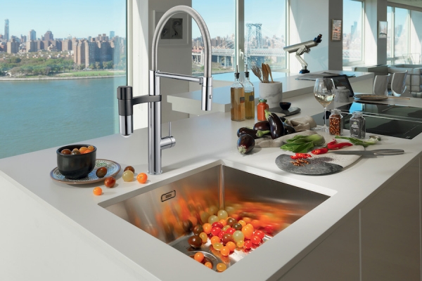 In cucina c'&egrave; un miscelatore amico dell'ambiente