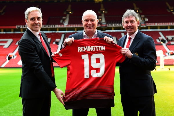 Il Manchester United con Remington per una partnership globale pluriennale