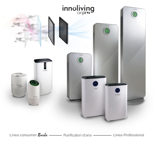 Innoliving, i purificatori AirPro con un cervello centrale